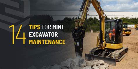 maintenance tips for mini excavators